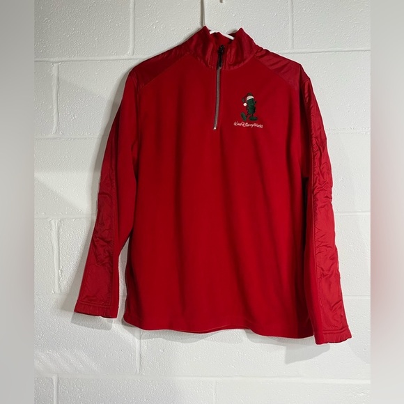Red Quarter-Zip Pullover Disney small - Picture 1 of 5
